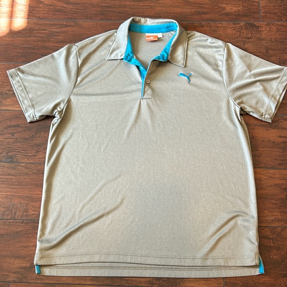 Puma golf polo size large